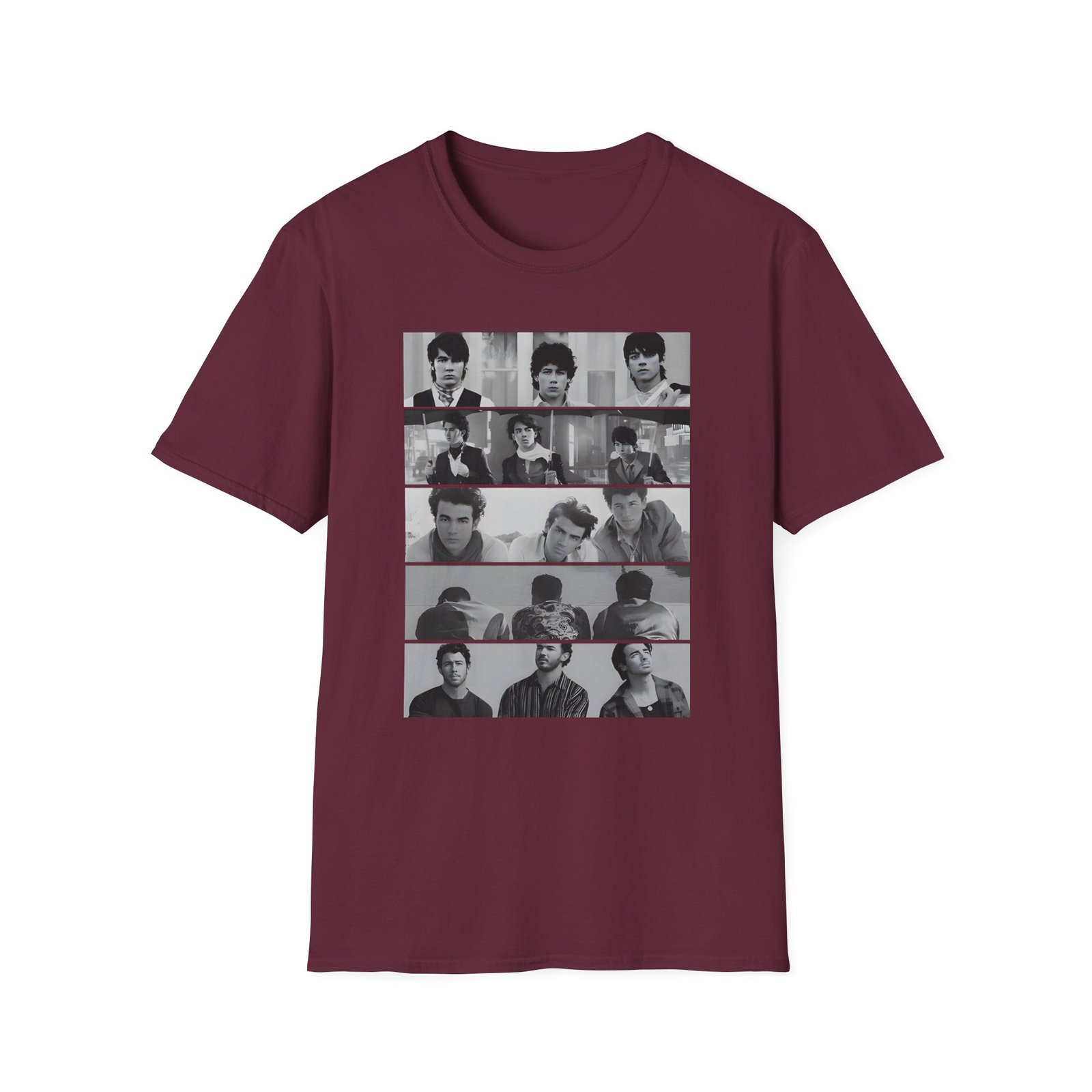 Jonas Brothers Tracklist Unisex Softstyle T-Shirt