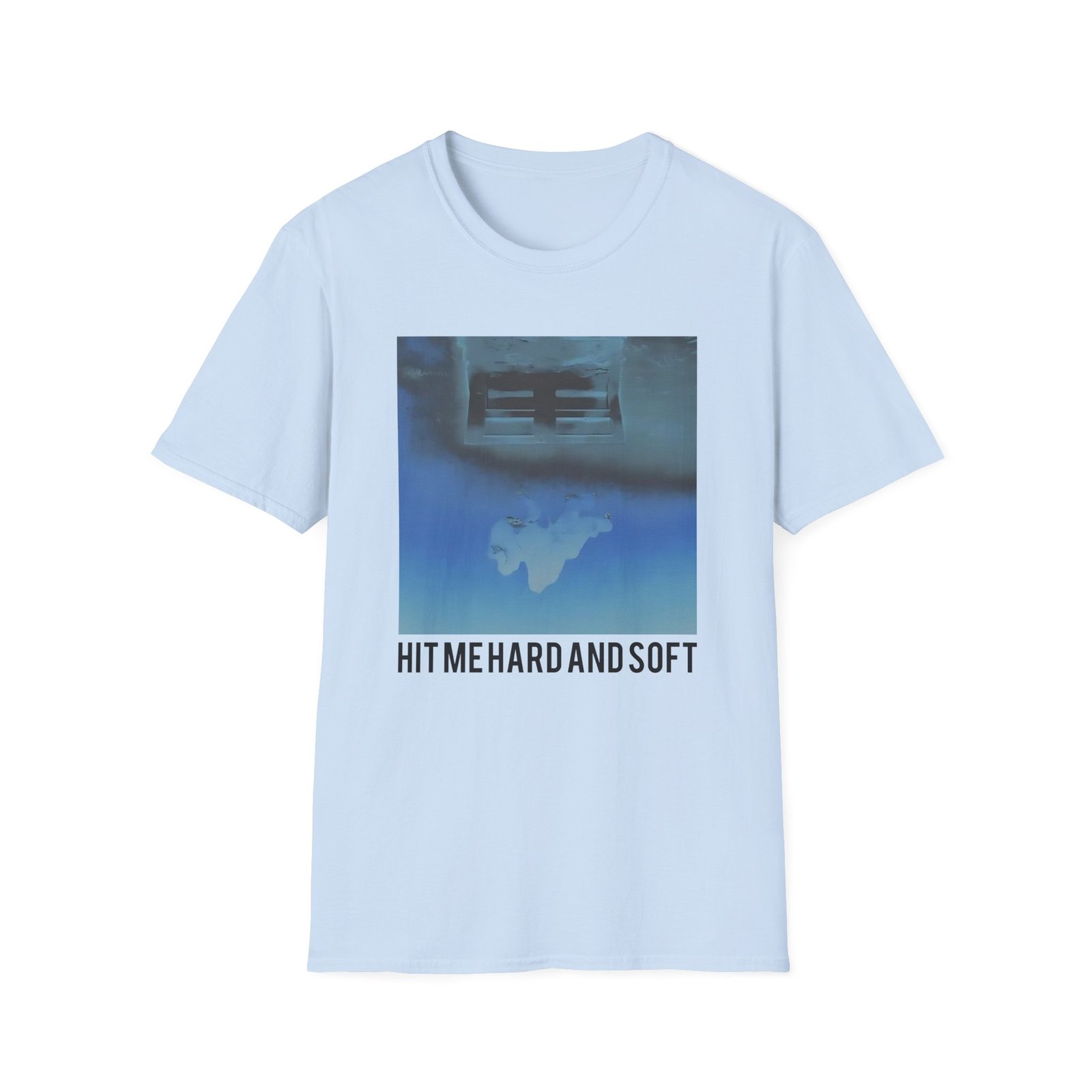 BE Hit Me Hard and Soft Cover Unisex Softstyle T-Shirt