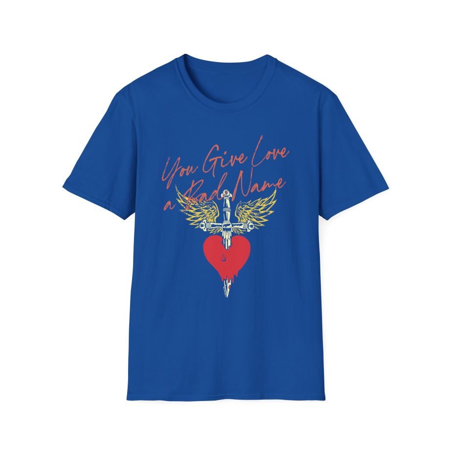 Bon Jovi You Give Love a Bad Name Unisex Softstyle T-Shirt