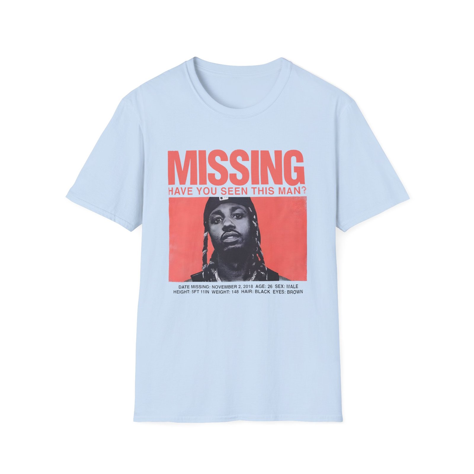 Metro Boomin Missing Poster Unisex Softstyle T-Shirt