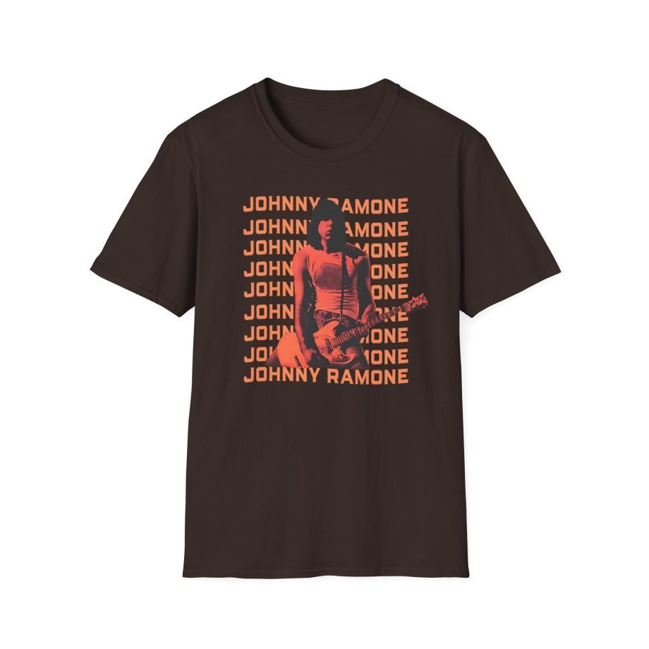 Johnny Ramone Repeat Unisex Softstyle T-Shirt