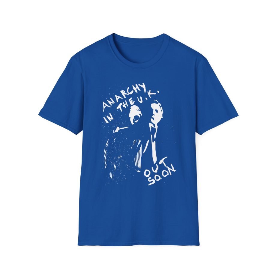 SP Anarchy in the Uk Out Soon Unisex Softstyle T-Shirt