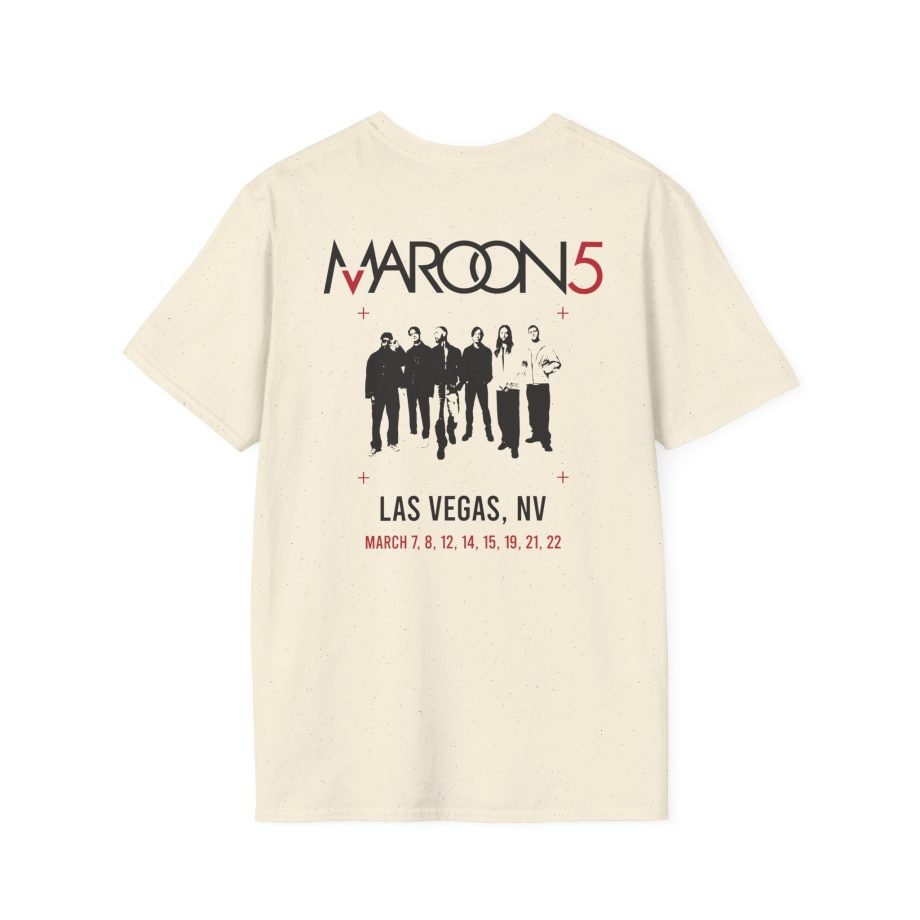 Adam Levine M5LV 2025 Flowers Unisex Softstyle T-Shirt