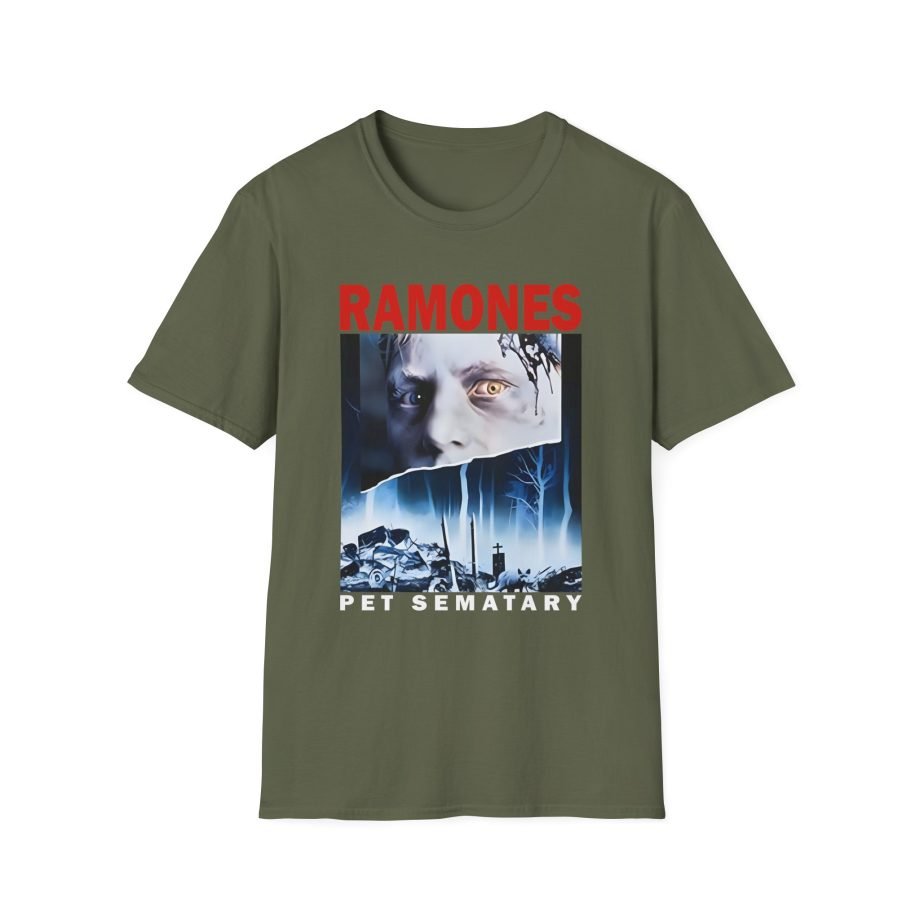 Ramones Pet Sematary T Shirt Unisex Softstyle T-Shirt