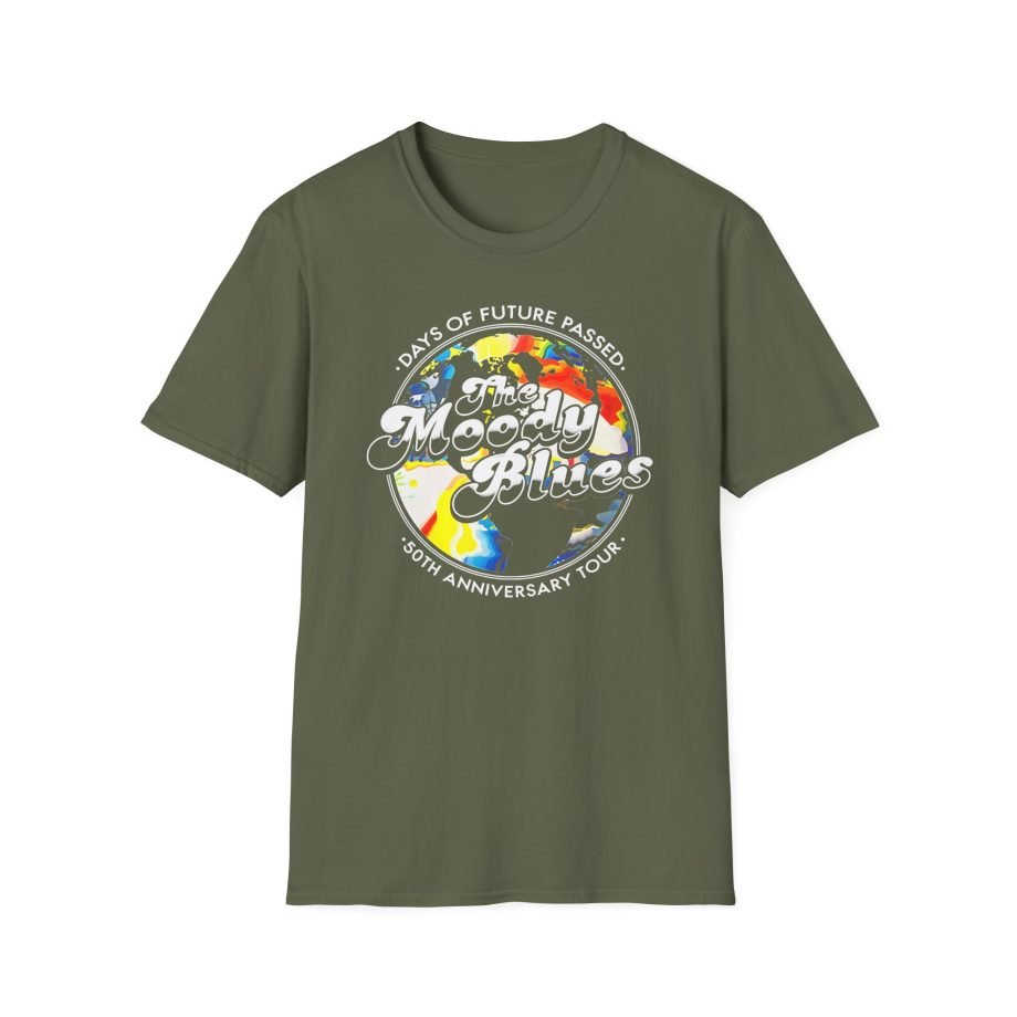 The Moody Blues Every Good Boy Deserves Favour" 50th Anniversary unisex softstyle t-shirt