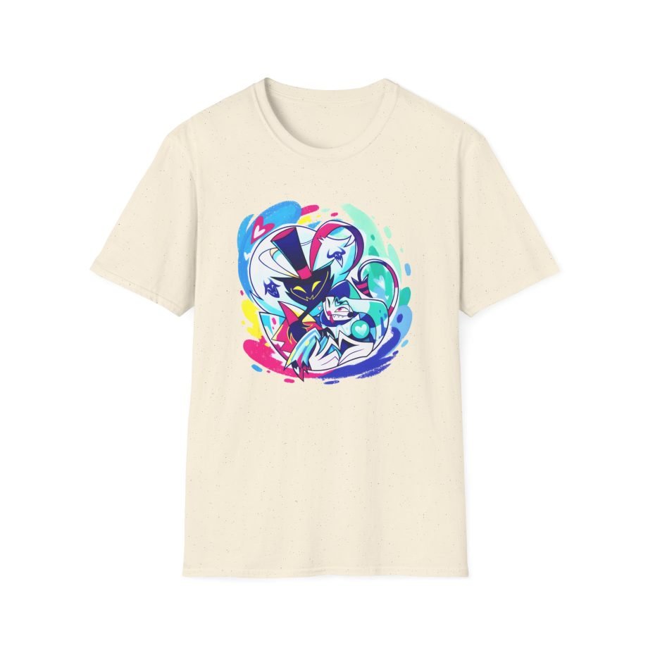 Helluva Boss Ozzie & Fizz Micro Ribbed Unisex Softstyle T-Shirt
