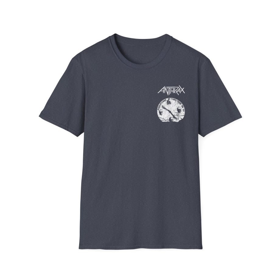 Anthrax Broken Clock Unisex Softstyle T-Shirt