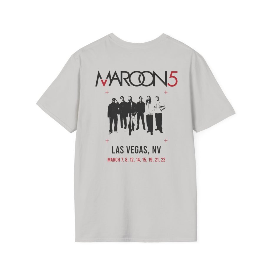Adam Levine M5LV 2025 Flowers Unisex Softstyle T-Shirt