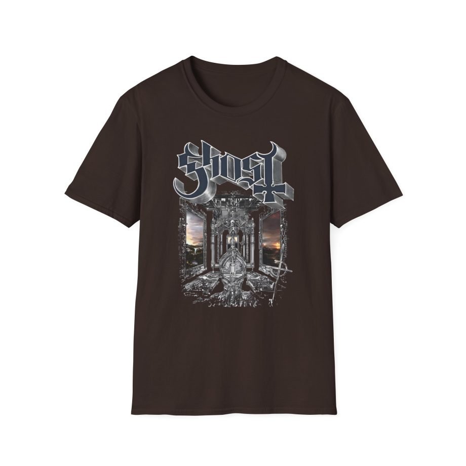Ghost Band Skeletá Unisex Softstyle T-Shirt
