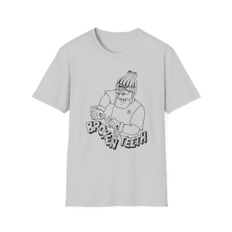 Broken Teeth Unisex Softstyle T-Shirt