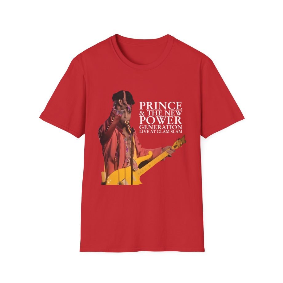Prince Live At Glam Slam Unisex Softstyle T-Shirt