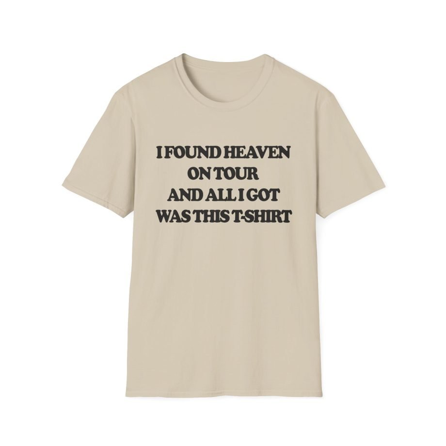 CG I Found Heaven On Tour Unisex Softstyle T-Shirt