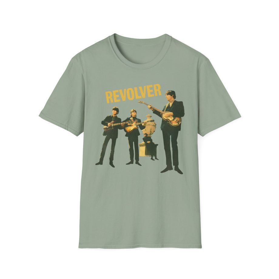 The Beatles Revolver Band Photo Unisex Softstyle T-Shirt