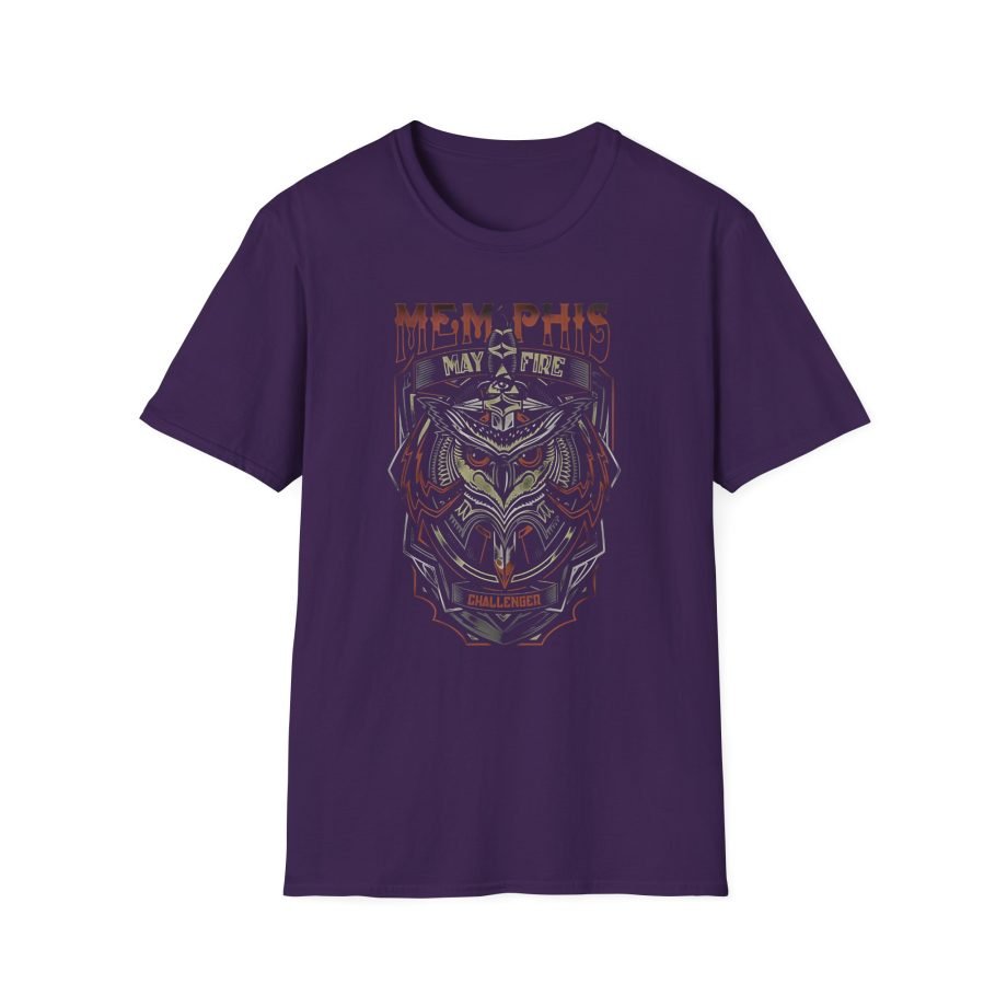 Memphis May Fire Owl Unisex Softstyle T-Shirt