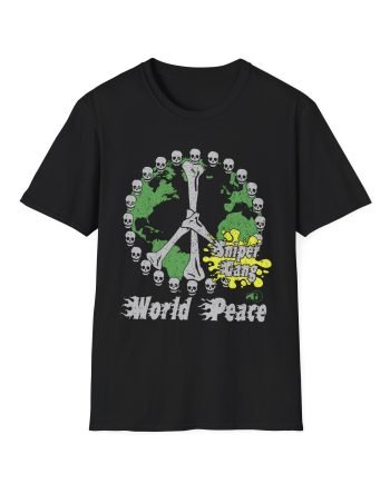 Kodak Black World Peace Unisex Peace Themed T-Shirt
