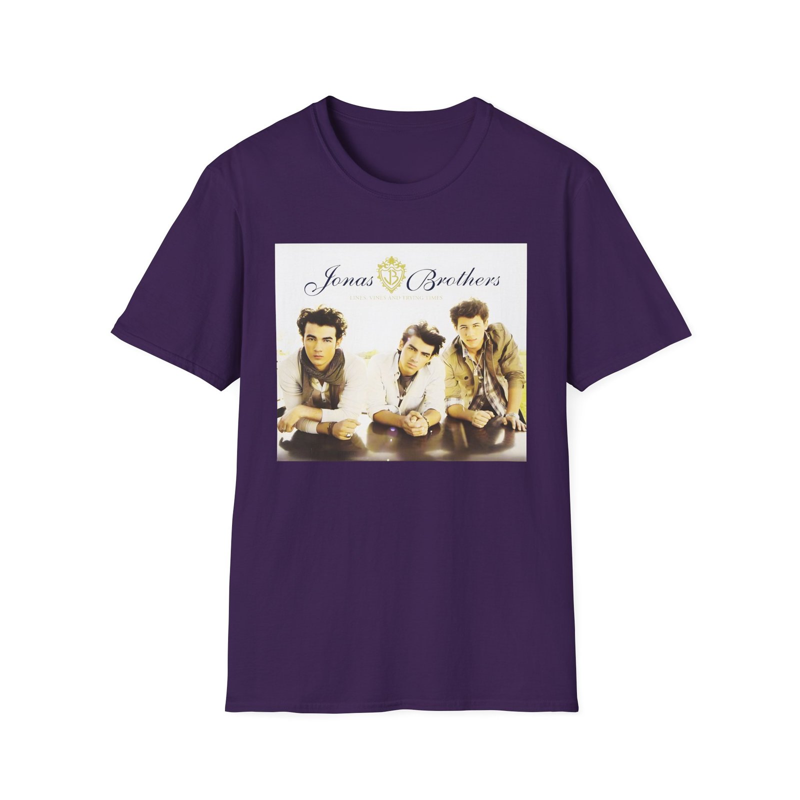 Jonas Brothers Lines Vines & Trying Times Unisex Softstyle T-Shirt