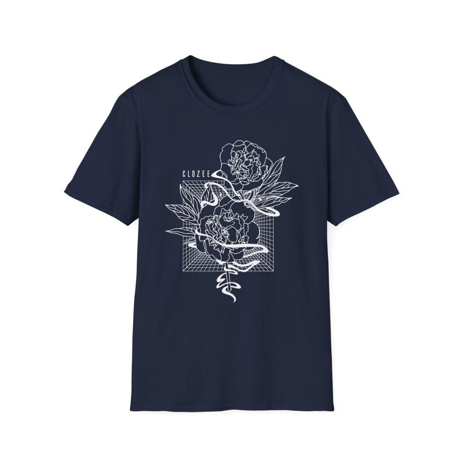 LSDREAM Rose Noir Unisex Softstyle T-Shirt