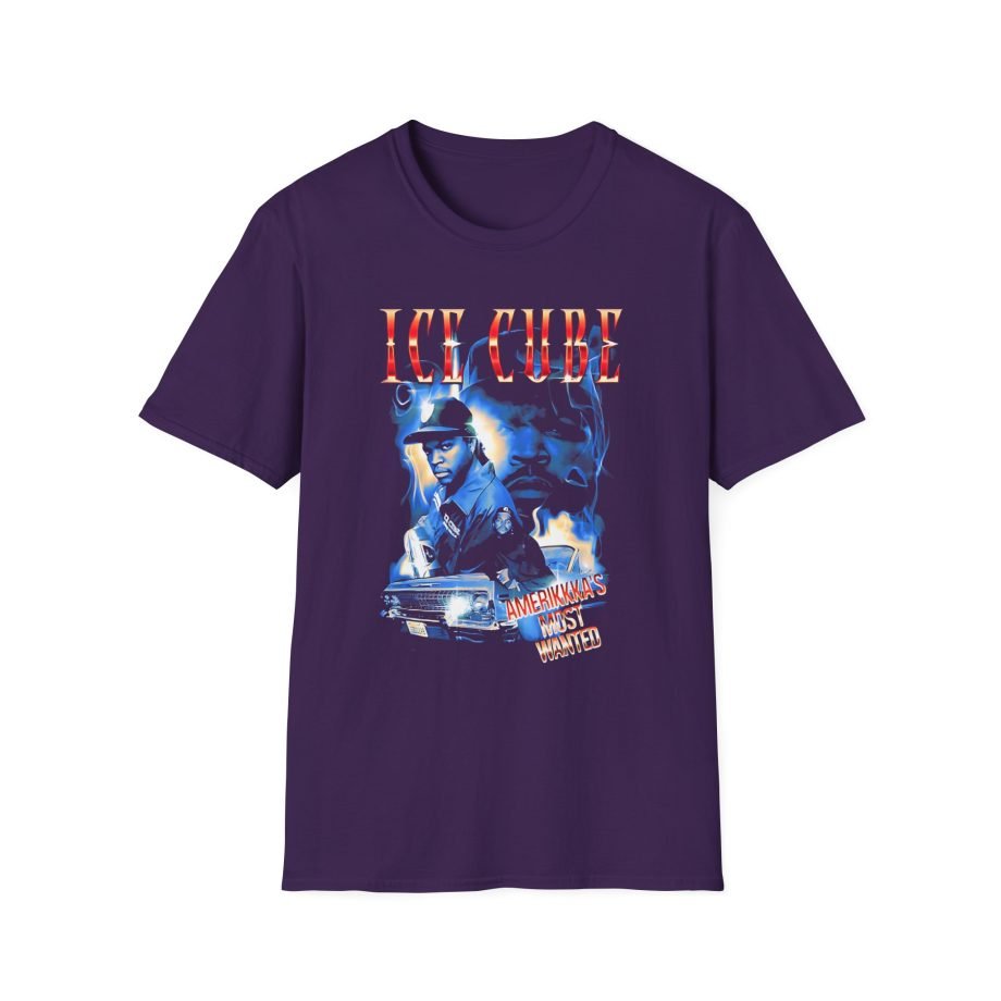 Ice Cube AMW Smoky Collage Unisex Softstyle T-Shirt