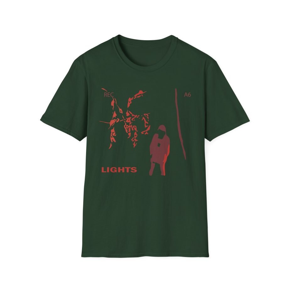 Lights A6 Horror Unisex Softstyle T-Shirt