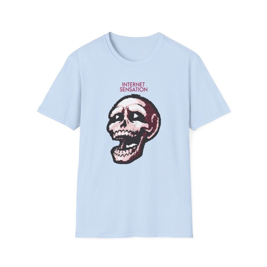 Imallexx Sequin Skull Internet Sensation Unisex Softstyle T-Shirt