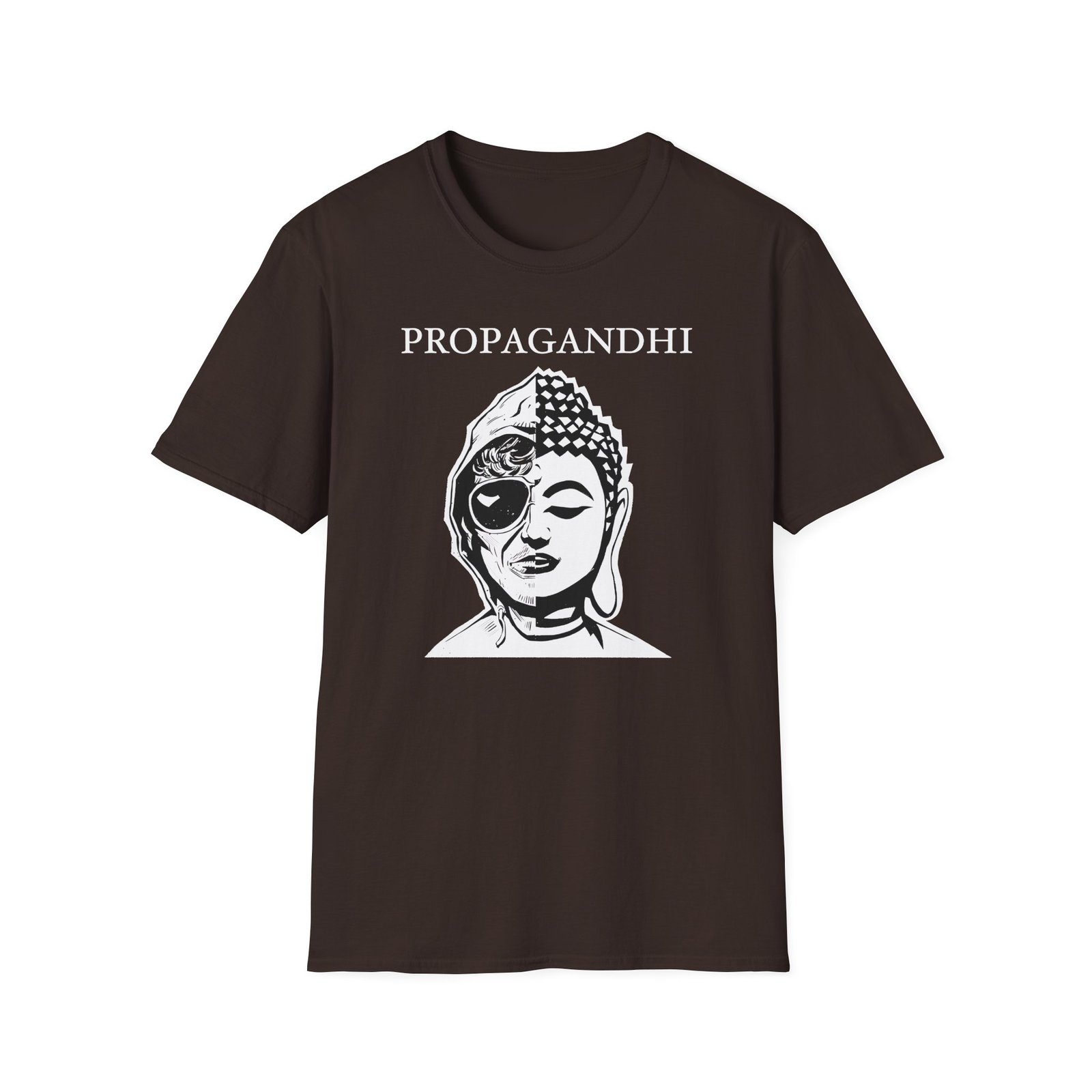 Propagandhi Ted Buddha Unisex Softstyle T-Shirt