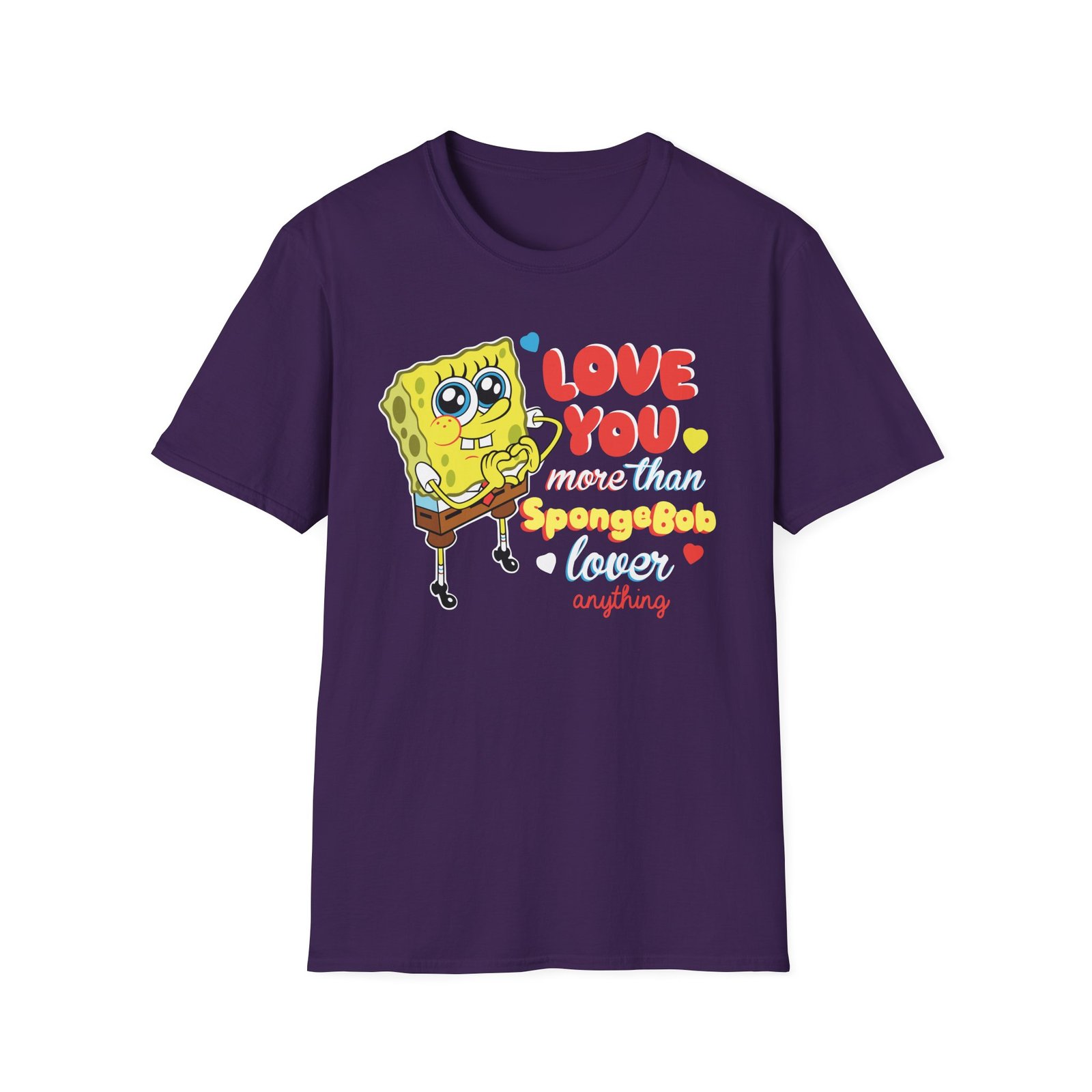 Spongebob Valentine's Day Unisex Softstyle T-Shirt