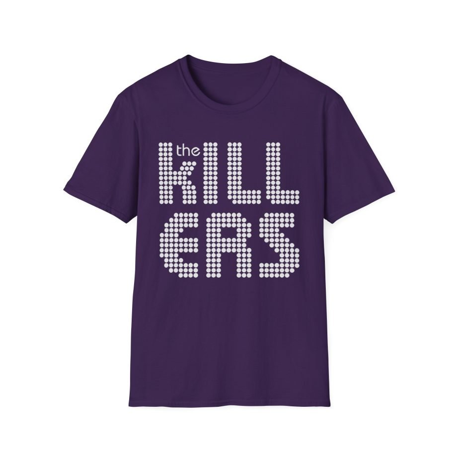 TK Distressed Stacked Logo Unisex Softstyle T-Shirt
