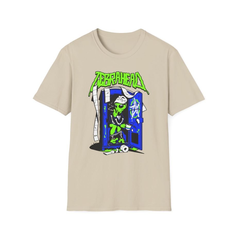 Zebrahead White ZH Coffee break Unisex Softstyle T-Shirt