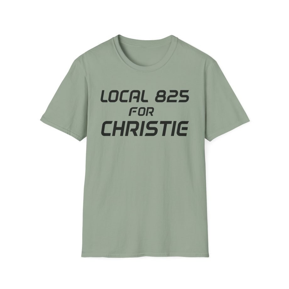 Local 825 for Christie Unisex Softstyle T-Shirt