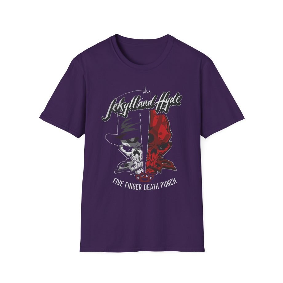 Five Finger Death Punch Jekyll and Hyde Unisex Softstyle T-Shirt