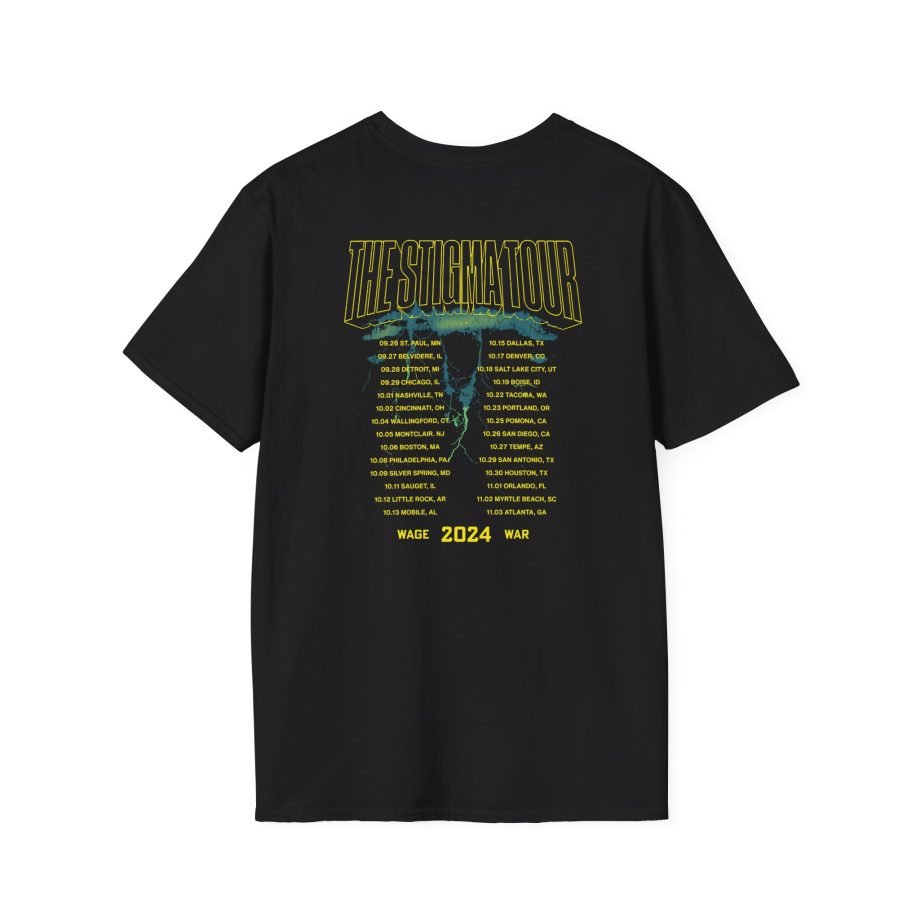 Wage War Swamp Reaper Tour Unisex Softstyle T-Shirt