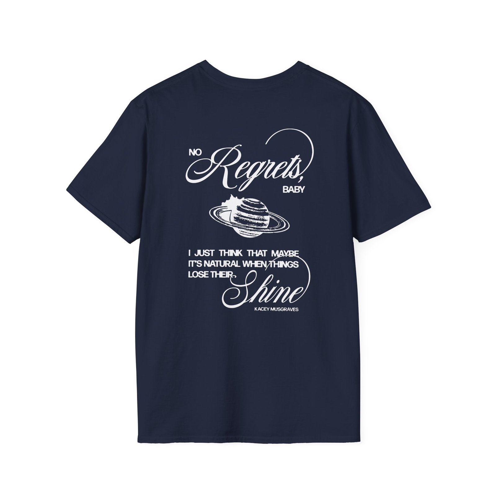 Kacey Musgraves No Regrets Unisex Softstyle T-Shirt
