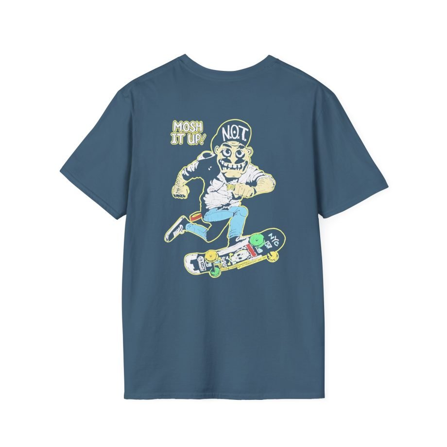 Anthrax Mosh It Up Skater Unisex Softstyle T-Shirt