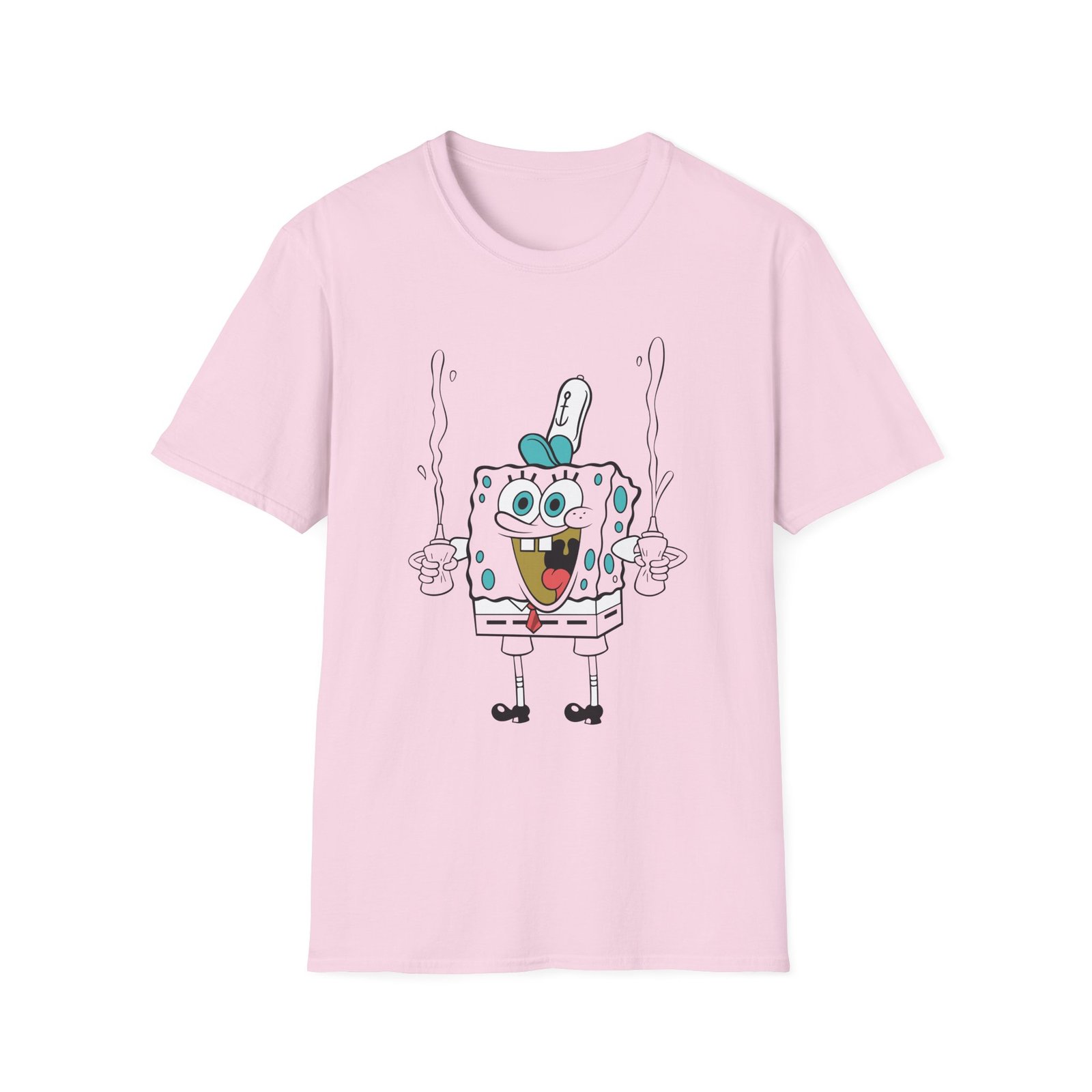 Spongebob Mustard Unisex Softstyle T-Shirt