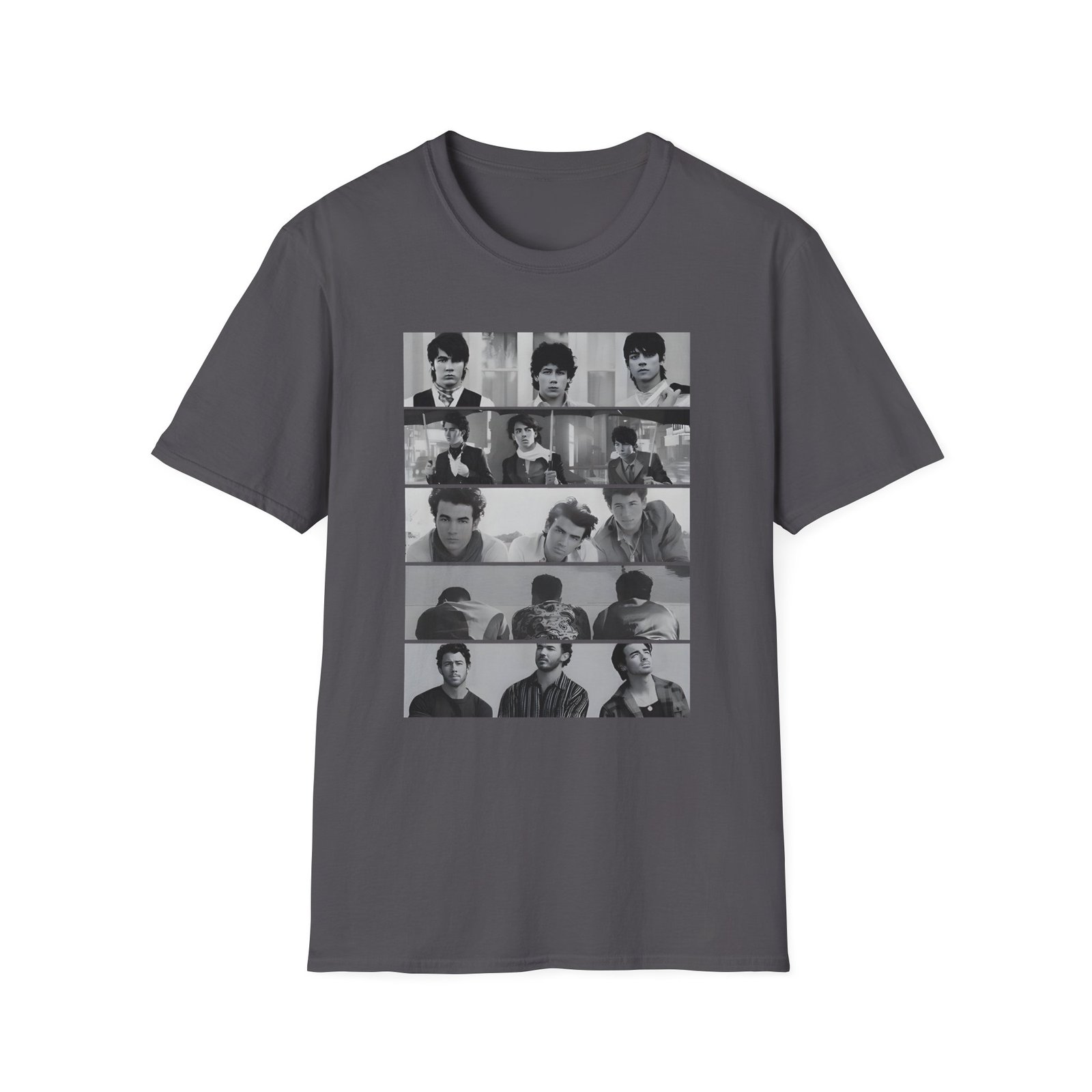 Jonas Brothers Tracklist Unisex Softstyle T-Shirt