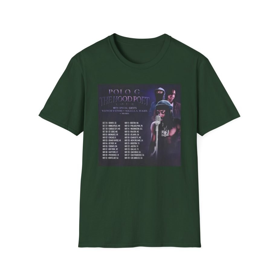Polo G Hood Poet Unisex Softstyle T-Shirt