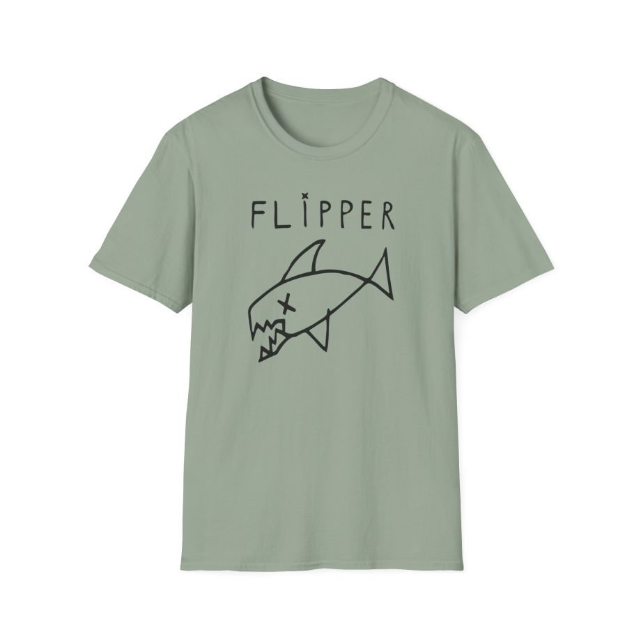Flipper Long Fish Unisex Softstyle T-Shirt