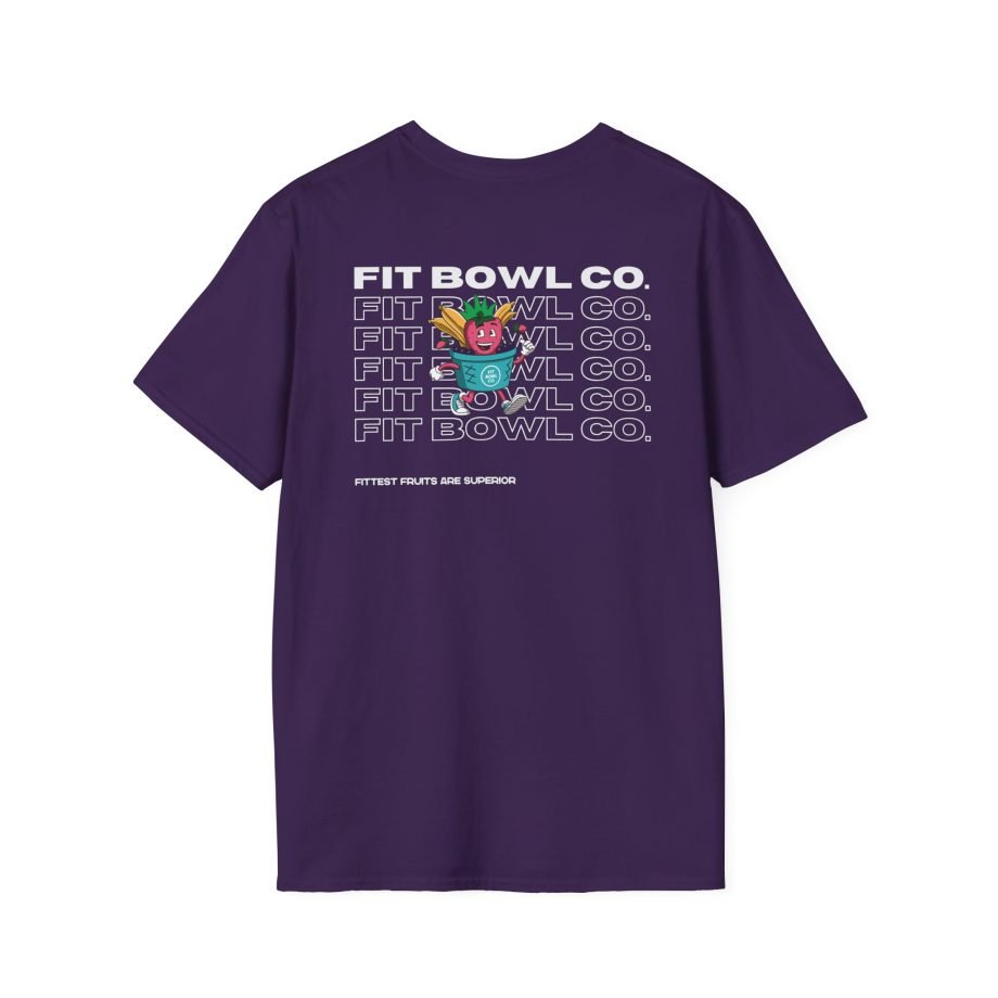 Acai Bowl Mascot Unisex Softstyle T-Shirt