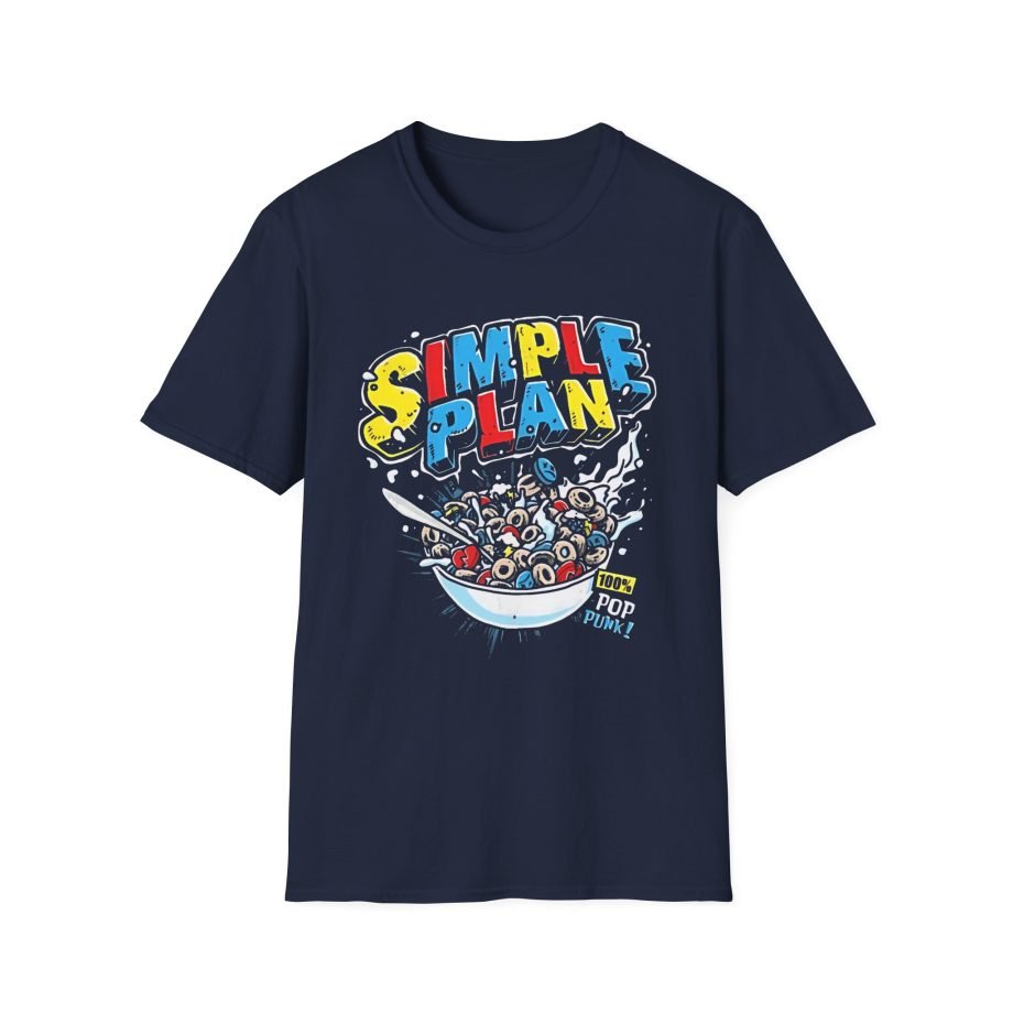 Simple Plan Cereal Unisex Softstyle T-Shirt