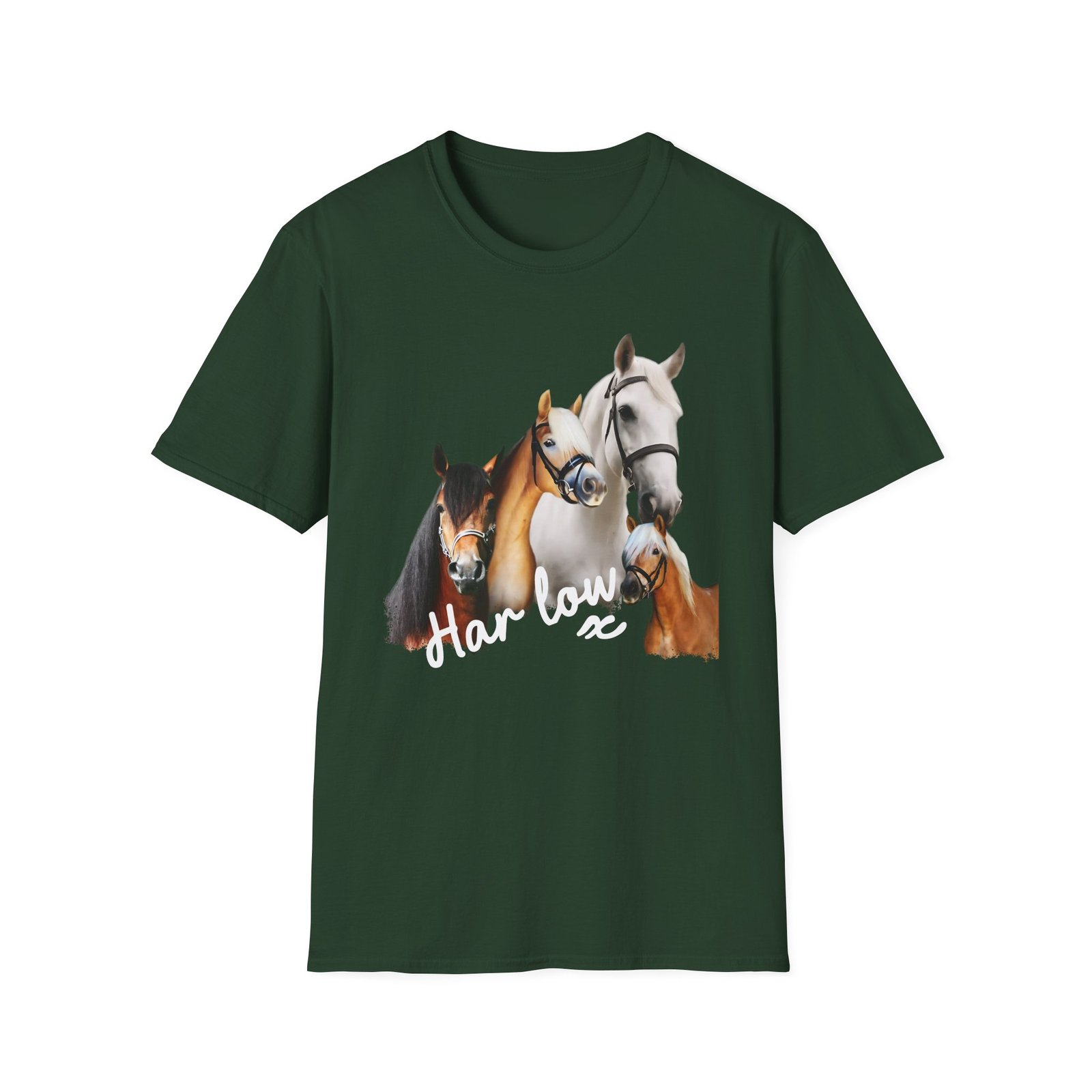 Harlow and Popcorn Unisex Softstyle T-Shirt