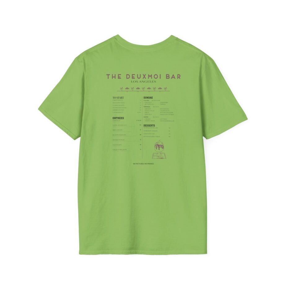 Deuxmoi Bar Unisex Softstyle T-Shirt