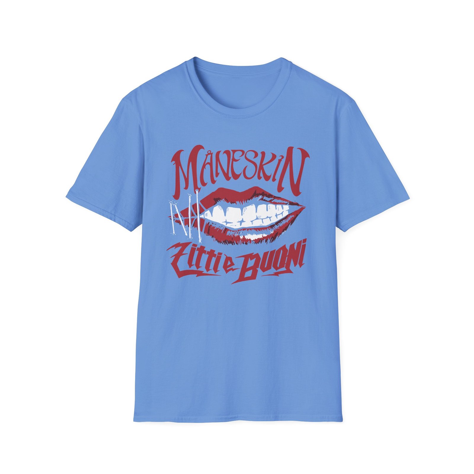 Maneskin Logo Unisex Softstyle T-Shirt
