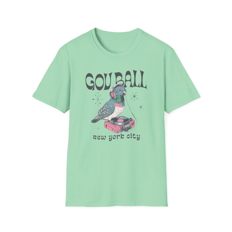 Gov Ball Pigeon Unisex Softstyle T-Shirt