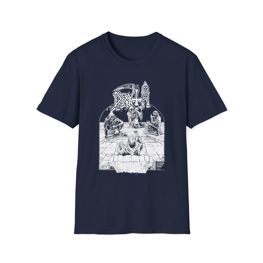 Death Scream Bloody Gore Unisex Softstyle T-Shirt