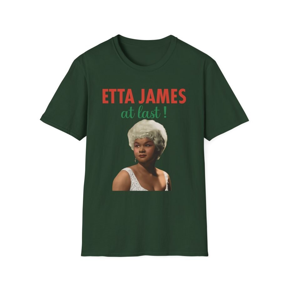Etta James at Last Unisex Softstyle T-Shirt