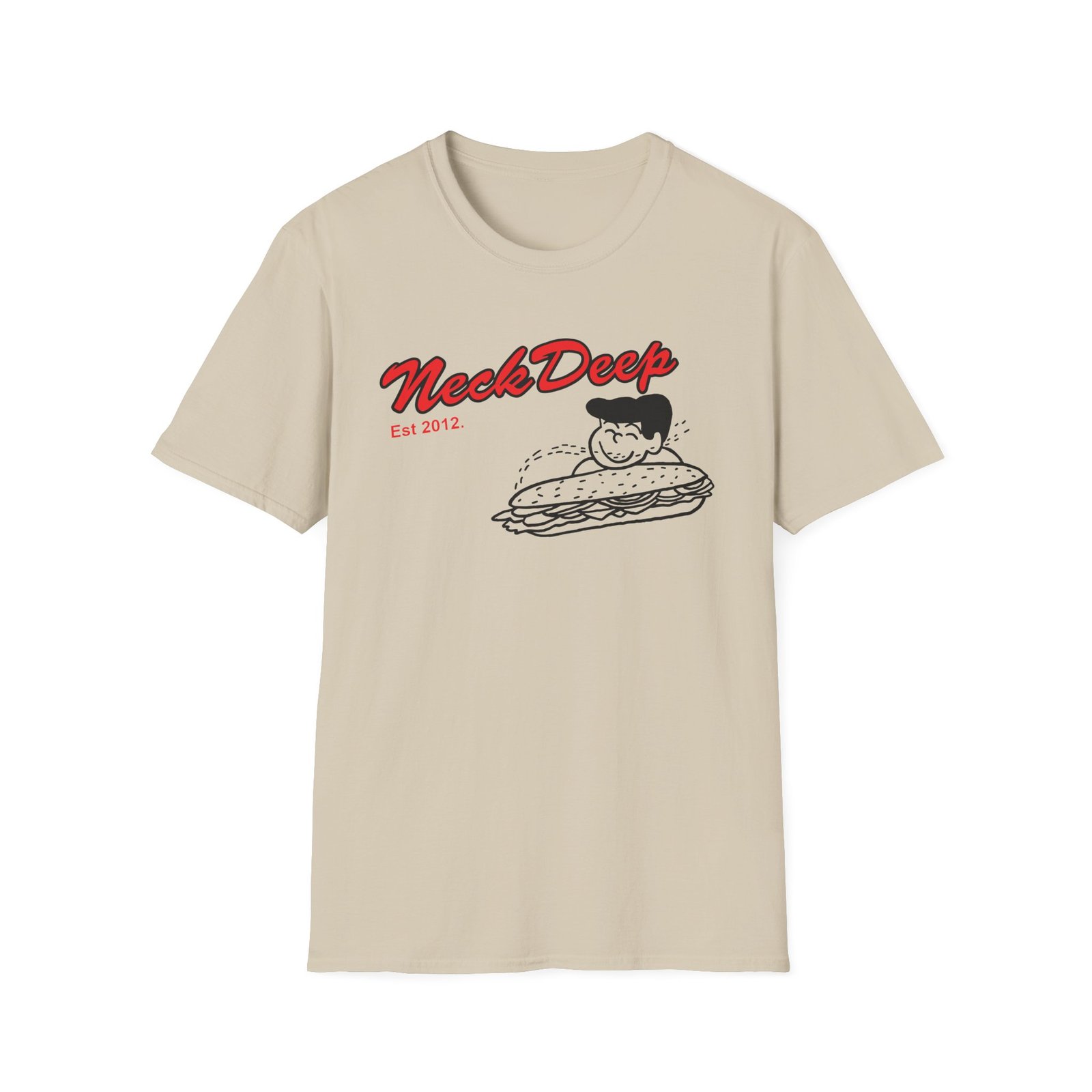 Neck Deep Sub Unisex Softstyle T-Shirt