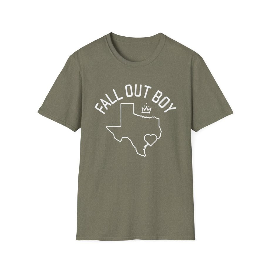 Fall Out Boy State of Texas Unisex Softstyle T-Shirt