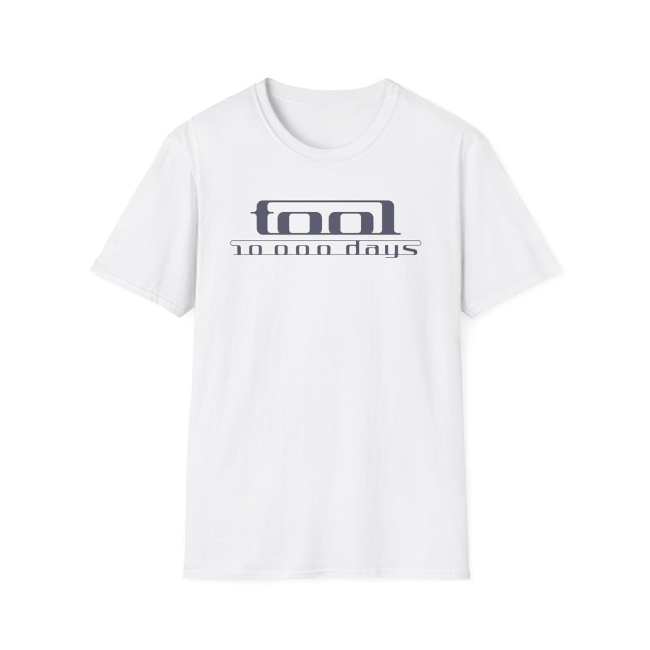 Tool 10,000 Days Logo Unisex Softstyle T-Shirt