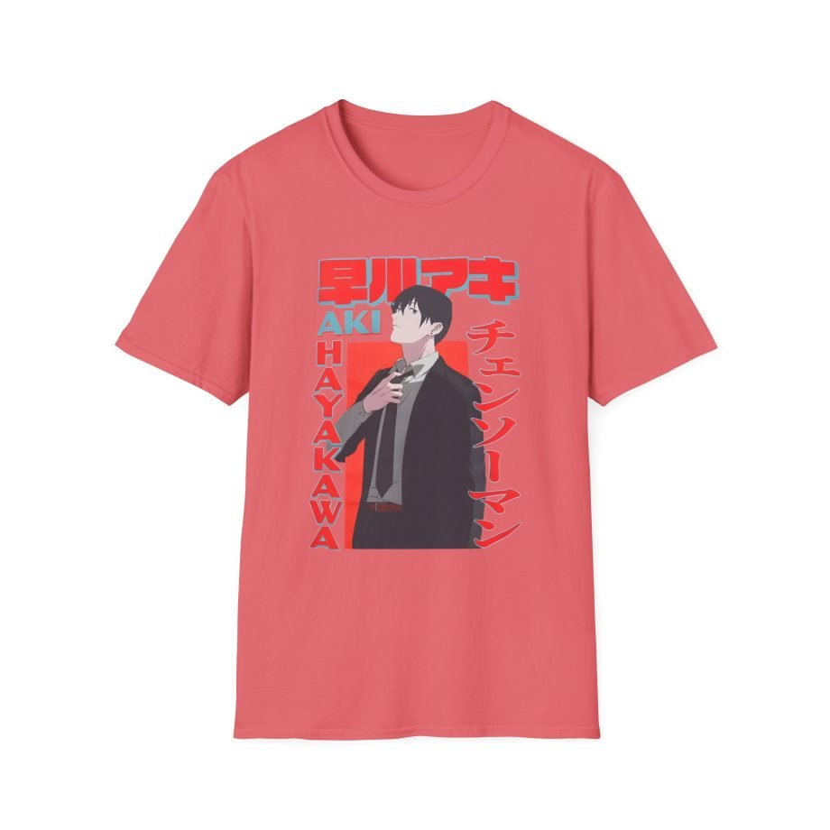 Chainsaw Man Aki Name Unisex Softstyle T-Shirt