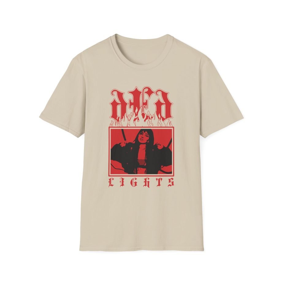 Lights dEd Graveyard Shift Unisex Softstyle T-Shirt